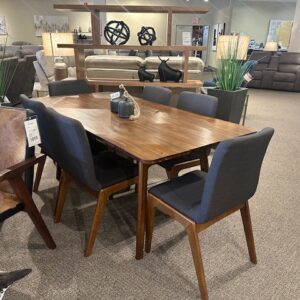 7-Piece Mid-Century Modern Dining Set