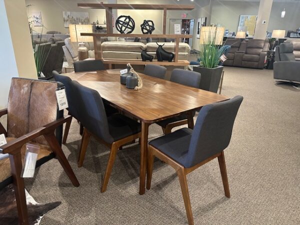 7-Piece Mid-Century Modern Dining Set