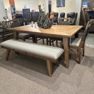 6-Piece Dining Set with Bench