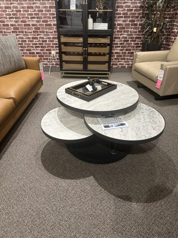 Swivel Top Nesting Coffee Table