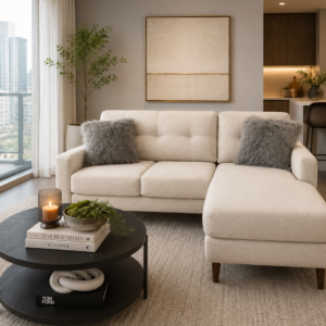 Sofa and chaise